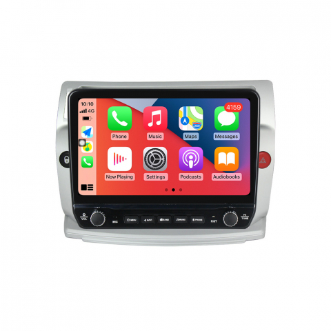Citroen - Navigatie dedicata C4 2004-2014 cu butoane rotative model 2024, 4 GB RAM 64 ROM, Quadcore, Android 13, Display QLED, 9", DSP, Carplay, Android Auto, Internet, Youtube , Waze , WI-FI