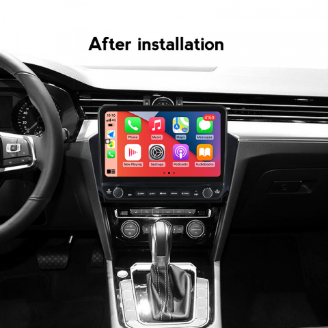 Navigatie dedicata Passat b8 Magotan cu butoane rotative model 2024, 10 Inch, 2GB RAM 32GB ROM, Quadcore, Android 13, WiFi, Bluetooth, Magazin Play [2]