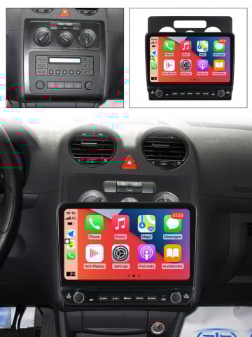 Navigatie dedicata Caddy 3 2004-2010 cu butoane rotative model 2024, 10 Inch, 2GB RAM 32GB ROM, Quadcore, Android 13, WiFi, Bluetooth, Magazin Play [3]