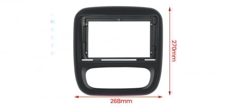 Navigatie dedicata Trafic 3, Opel Vivaro B 2014-2018 cu butoane rotative model 2024, 9 Inch, 2GB RAM 32GB ROM, Quadcore, Android 13, WiFi, Bluetooth, Magazin Play [5]