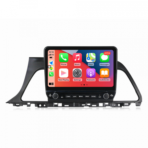 Sonata9 2015-2018 - Navigatie dedicata Sonata9 2015-2018 cu butoane rotative model 2024, 4 GB RAM 64 ROM, Quadcore, Android 13, Display QLED, 9", DSP, Carplay, Android Auto, Internet, Youtube , Waze , WI-FI