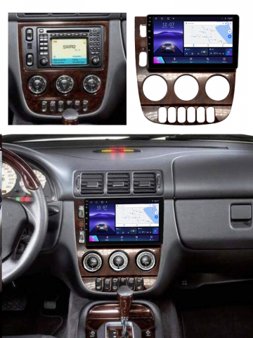 Navigatie dedicata Mercedes ML W163 2001 - 2005, 4GB RAM 32GB ROM, Octacore, Android 14, Display QLED 1K 9", DSP, Carplay&Android Auto, SIM 4G, Bluetooth, Ventilator Activ [4]