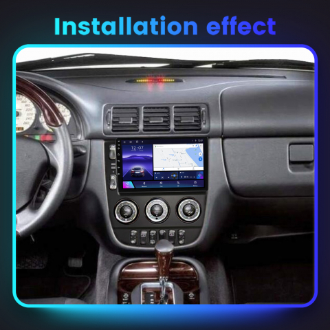 Navigatie dedicata Mercedes ML W163 2001 - 2005, 4 GB RAM 64 ROM, Android 13, Display QLED, 9", DSP, Carplay, Android Auto, Internet, Youtube , Waze , WI-FI , USB , Bluetooth [5]