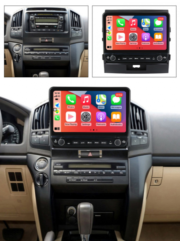 Navigatie dedicata Land Cruiser 200 2008-2015 cu butoane rotative model 2024, 10 Inch, 2GB RAM 32GB ROM, Quadcore, Android 13, WiFi, Bluetooth, Magazin Play [3]