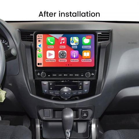 Navigatie dedicata NP300 Frontier 2017 cu butoane rotative model 2024, 9 Inch, 2GB RAM 32GB ROM, Quadcore, Android 13, WiFi, Bluetooth, Magazin Play [2]