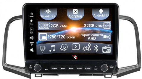 Venza 2008-2016 - Navigatie dedicata Venza 2008-2016 cu butoane rotative model 2024, 9 Inch, 2GB RAM 32GB ROM, Quadcore, Android 13, WiFi, Bluetooth, Magazin Play