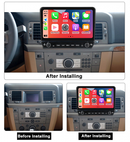 Navigatie dedicata Vectra 2004-2006 cu butoane rotative model 2024, 9 Inch, 2GB RAM 32GB ROM, Quadcore, Android 13, WiFi, Bluetooth, Magazin Play [4]