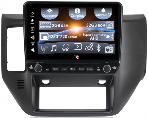 Patrol 2004-2021 - Navigatie dedicata Patrol 2011-2015 cu butoane rotative model 2024, 9 Inch, 2GB RAM 32GB ROM, Quadcore, Android 13, WiFi, Bluetooth, Magazin Play