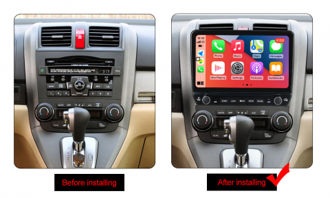 Navigatie dedicata Honda CR-V 2006-2012 cu butoane rotative model 2024, 9 Inch, 2GB RAM 32GB ROM, Quadcore, Android 13, WiFi, Bluetooth, Magazin Play [4]