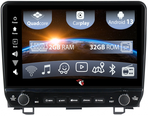 Honda - Navigatie dedicata Honda CR-V 2006-2012 cu butoane rotative model 2024, 9 Inch, 2GB RAM 32GB ROM, Quadcore, Android 13, WiFi, Bluetooth, Magazin Play