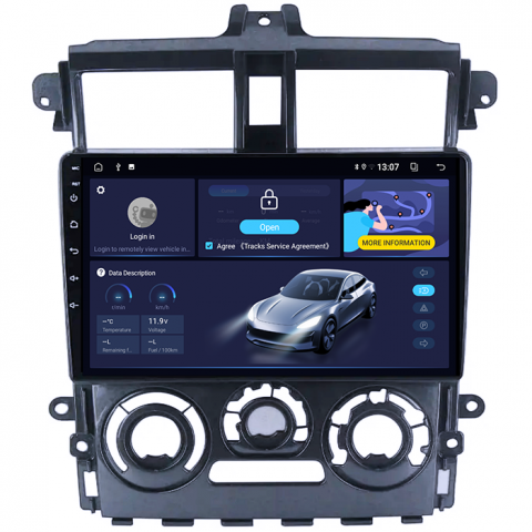 (Resigilata) Navigatie dedicata Mitsubishi Colt Plus 2007-2012, 2GB RAM 32GB ROM, Quad Core, Display 9" IPS Full HD, Carplay, Android 13, Bluetooth, Magazin Play, Suport camere AHD [8]