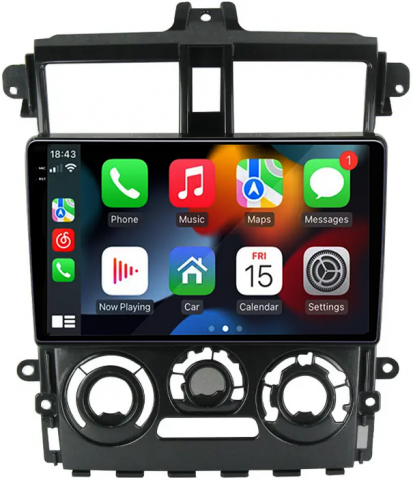 Navigatie dedicata Mitsubishi Colt Plus 9 inch 2013, 12GB RAM 256GB ROM, Android 13, Rezolutie 2K, Display QLED, 9", DSP, Carplay, Android Auto, Internet, Youtube, Waze, Wi Fi, US [1]