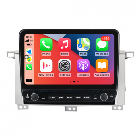 Navigatie dedicata Land Cruiser 100 2002-2007 cu butoane rotative model 2024, 10 Inch, 2GB RAM 32GB ROM, Quadcore, Android 13, WiFi, Bluetooth, Magazin Play [3]
