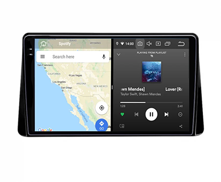 Navigatie dedicata Mitsubishi Eclipse Cross 2018-2019, 12GB RAM 256GB ROM, Android 13, Rezolutie 2K, Display QLED, 10", DSP, Carplay, Android Auto, Internet, Youtube, Waze, Wi Fi, [3]