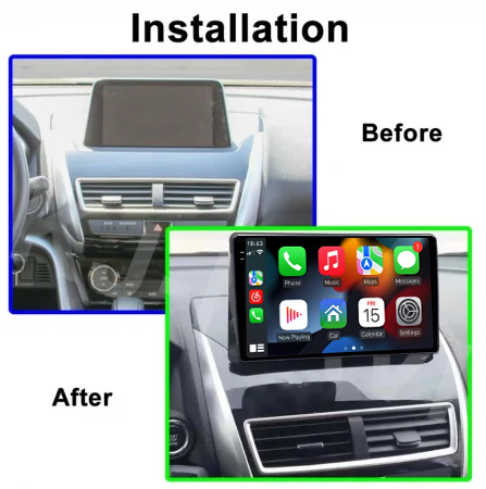 Navigatie dedicata Mitsubishi Eclipse Cross 2018-2019, 12GB RAM 256GB ROM, Android 13, Rezolutie 2K, Display QLED, 10", DSP, Carplay, Android Auto, Internet, Youtube, Waze, Wi Fi, [4]
