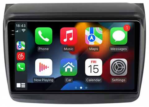 Navigatie dedicata Mitsubishi L200 2008-2016, 12GB RAM 256GB ROM, Android 13, Rezolutie 2K, Display QLED, 9", DSP, Carplay, Android Auto, Internet, Youtube, Waze, Wi Fi, USB [1]