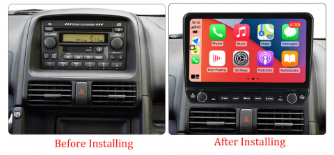 Navigatie dedicata Honda CRV 2002-2005 cu butoane rotative model 2024, 9 Inch, 2GB RAM 32GB ROM, Quadcore, Android 13, WiFi, Bluetooth, Magazin Play [4]