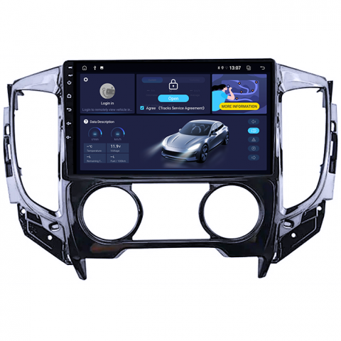 (Resigilata) Navigatie dedicata Mitsubishi L200 2015-2019, 2GB RAM 32GB ROM, Quad Core, Display 9" IPS Full HD, Carplay, Android 13, Bluetooth, Magazin Play, Suport camere AHD [6]