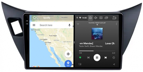 Navigatie dedicata Mitsubishi Lancer 2001-2007, 12GB RAM 256GB ROM, Android 13, Rezolutie 2K, Display QLED, 9", DSP, Carplay, Android Auto, Internet, Youtube, Waze, Wi Fi, USB [3]