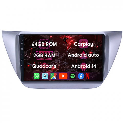 (Resigilata) Navigatie dedicata Mitsubishi Lancer 2006-2010, 2GB RAM 32GB ROM, Quad Core, Display 9" IPS Full HD, Carplay, Android 13, Bluetooth, Magazin Play, Suport camere AHD [8]
