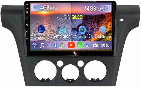 Mitsubishi - Navigatie dedicata Mitsubishi Outlander 2001-2005, 4GB RAM 64GB ROM, Octacore, Android 13, Display QLED 10", DSP, Carplay, Android Auto, Internet, Youtube, Waze, WIFI, Bluetooth