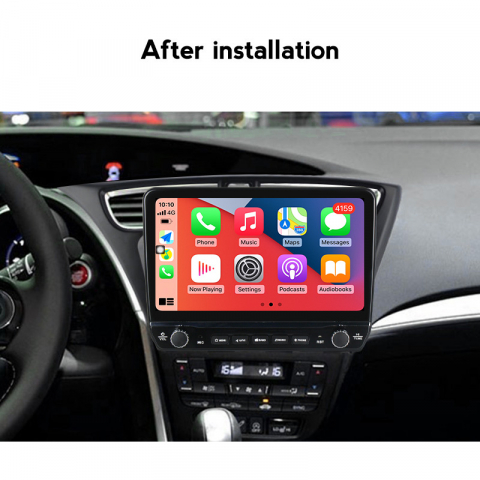 Navigatie dedicata Honda Civic 2012-2017 cu butoane rotative model 2024, 9 Inch, 2GB RAM 32GB ROM, Quadcore, Android 13, WiFi, Bluetooth, Magazin Play [2]