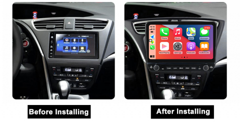 Navigatie dedicata Honda Civic 2012-2017 cu butoane rotative model 2024, 9 Inch, 2GB RAM 32GB ROM, Quadcore, Android 13, WiFi, Bluetooth, Magazin Play [4]