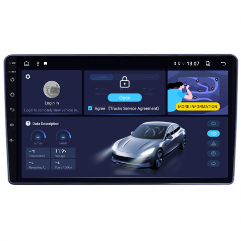 (Resigilata) Navigatie dedicata Mitsubishi Outlander 2004-2008, 2GB RAM 32GB ROM, Quad Core, Display 9" IPS Full HD, Carplay, Android 13, Bluetooth, Magazin Play, Suport camere AHD [4]