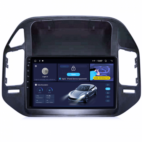 (Resigilata) Navigatie dedicata Mitsubishi Pajero V73, 2GB RAM 32GB ROM, Quad Core, Display 9" IPS Full HD, Carplay, Android 13, Bluetooth, Magazin Play, Suport camere AHD [6]