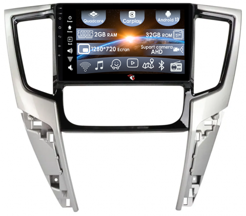 Triton 2019 - (Resigilata) Navigatie dedicata Mitsubishi Triton 2019, 2GB RAM 32GB ROM, Quad Core, Display 9" IPS Full HD, Carplay, Android 13, Bluetooth, Magazin Play, Suport camere AHD