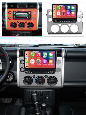 Navigatie dedicata FJ Cruiser J15 2006-2020 cu butoane rotative model 2024, 9 Inch, 2GB RAM 32GB ROM, Quadcore, Android 13, WiFi, Bluetooth, Magazin Play [3]