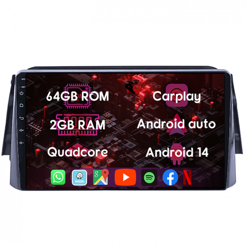 (Resigilata) Navigatie dedicata Nissan Kicks 2016-2017, 2GB RAM 32GB ROM, Quad Core, Display 9" IPS Full HD, Carplay, Android 13, Bluetooth, Magazin Play, Suport camere AHD [11]