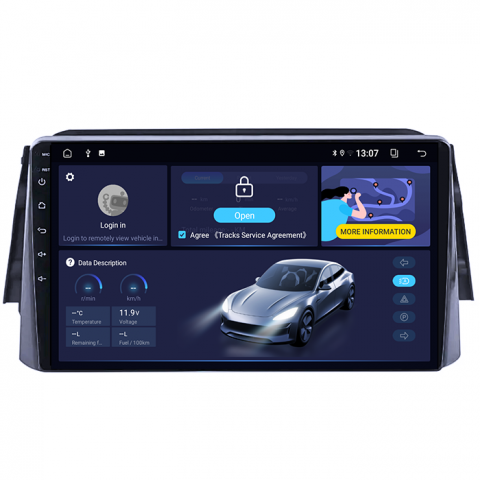 (Resigilata) Navigatie dedicata Nissan Kicks 2016-2017, 2GB RAM 32GB ROM, Quad Core, Display 9" IPS Full HD, Carplay, Android 13, Bluetooth, Magazin Play, Suport camere AHD [12]