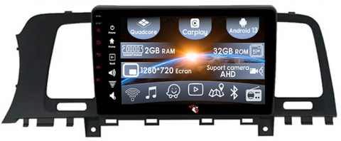 Murano Z51 2008 - 2014 - (Resigilata) Navigatie dedicata Nissan Murano Z51 2008-2014, 2GB RAM 32GB ROM, Quad Core, Display 9" IPS Full HD, Carplay, Android 13, Bluetooth, Magazin Play, Suport camere AHD