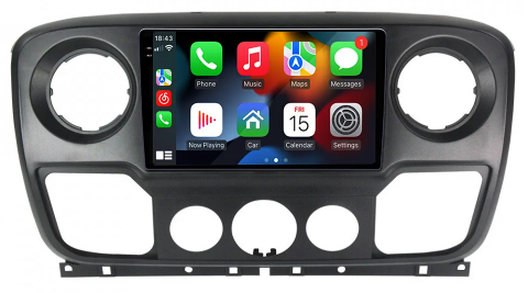 Navigatie dedicata Nissan NV400, 12GB RAM 256GB ROM, Android 13, Rezolutie 2K, Display QLED, 10", DSP, Carplay, Android Auto, Internet, Youtube, Waze, Wi Fi, USB [1]