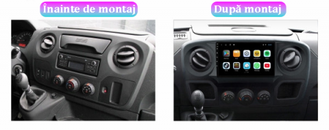 Navigatie dedicata Nissan NV400, 4GB RAM 32GB ROM, Octacore, Android 14, Display QLED 1K 10", DSP, Carplay&Android Auto, SIM 4G, Bluetooth, Ventilator Activ [2]