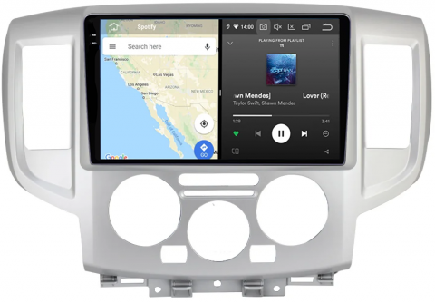 Navigatie dedicata Nissan NV200 2011-2018, 12GB RAM 256GB ROM, Android 13, Rezolutie 2K, Display QLED, 9", DSP, Carplay, Android Auto, Internet, Youtube, Waze, Wi Fi, USB [3]