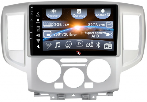Nissan - (Resigilata) Navigatie dedicata Nissan NV200 2011-2018, 2GB RAM 32GB ROM, Quad Core, Display 9" IPS Full HD, Carplay, Android 13, Bluetooth, Magazin Play, Suport camere AHD