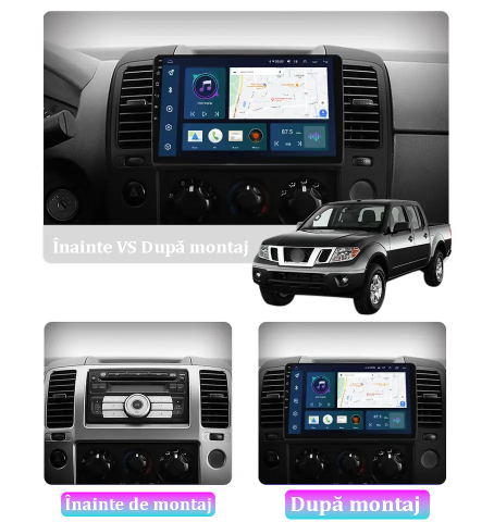 (Resigilata) Navigatie dedicata Nissan Pathfinder 2004-2012, 2GB RAM 32GB ROM, Quad Core, Display 9" IPS Full HD, Carplay, Android 13, Bluetooth, Magazin Play, Suport camere AHD [4]