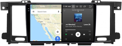Navigatie dedicata Nissan Patrol 2010-2020, 12GB RAM 256GB ROM, Android 13, Rezolutie 2K, Display QLED, 9", DSP, Carplay, Android Auto, Internet, Youtube, Waze, Wi Fi, USB [3]