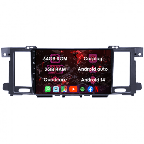 (Resigilata) Navigatie dedicata Nissan Patrol 2010-2020, 2GB RAM 32GB ROM, Quad Core, Display 9" IPS Full HD, Carplay, Android 13, Bluetooth, Magazin Play, Suport camere AHD [10]