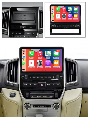 Navigatie dedicata Land Cruiser 200 2015-2018 cu butoane rotative model 2024, 9 Inch, 2GB RAM 32GB ROM, Quadcore, Android 13, WiFi, Bluetooth, Magazin Play [3]