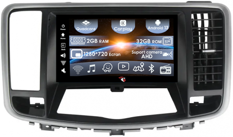 Nissan - (Resigilata) Navigatie dedicata Nissan Teana 2008-2013, 2GB RAM 32GB ROM, Quad Core, Display 9" IPS Full HD, Carplay, Android 13, Bluetooth, Magazin Play, Suport camere AHD