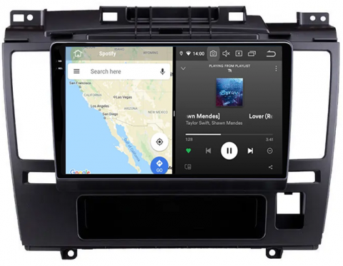 Navigatie dedicata Nissan Tiida 2005-2010, 12GB RAM 256GB ROM, Android 13, Rezolutie 2K, Display QLED, 9", DSP, Carplay, Android Auto, Internet, Youtube, Waze, Wi Fi, USB [3]