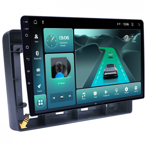(Resigilata) Navigatie dedicata Nissan X-Trail 2000-2007, 2GB RAM 32GB ROM, Quad Core, Display 10" IPS Full HD, Carplay, Android 13, Bluetooth, Magazin Play, Suport camere AHD [9]