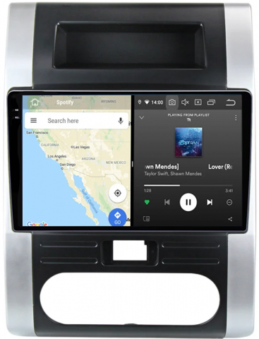 Navigatie dedicata Nissan X-Trail 2007-2015, 12GB RAM 256GB ROM, Android 13, Rezolutie 2K, Display QLED, 10", DSP, Carplay, Android Auto, Internet, Youtube, Waze, Wi Fi, USB [2]