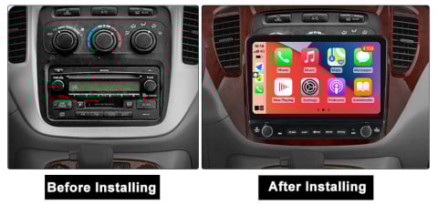 Navigatie dedicata Highlander 2000-2007 cu butoane rotative model 2024, 9 Inch, 2GB RAM 32GB ROM, Quadcore, Android 13, WiFi, Bluetooth, Magazin Play [5]