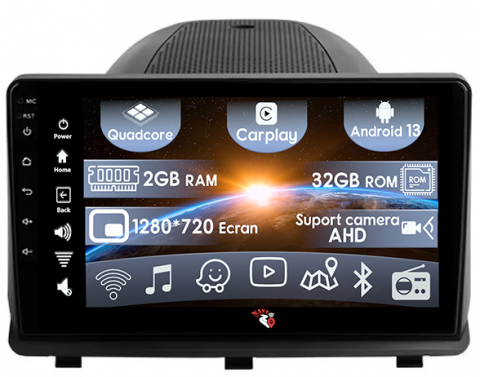 Opel - (Resigilata) Navigatie dedicata Opel Antara 2008-2013, 2GB RAM 32GB ROM, Quad Core, Display 9" IPS Full HD, Carplay, Android 13, Bluetooth, Magazin Play, Suport camere AHD