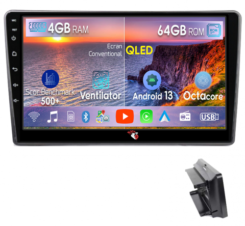 Antara 2006-2017 - Navigatie dedicata Opel Antara 2008-2013, 4GB RAM 64GB ROM, Octacore, Android 13, Display QLED 9", DSP, Carplay, Android Auto, Internet, Youtube, Waze, WIFI, Bluetooth
