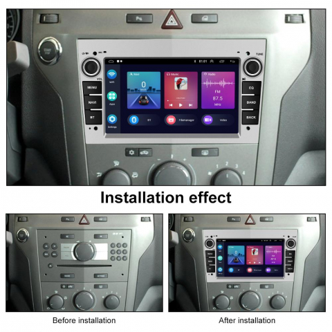 (Resigilata) Navigatie dedicata Opel/Astra/Antara/Vectra/Corsa/ Zafira 2+32GB, 7 inch, Android 11, Bluetooth, Wi-Fi, GPS [1]